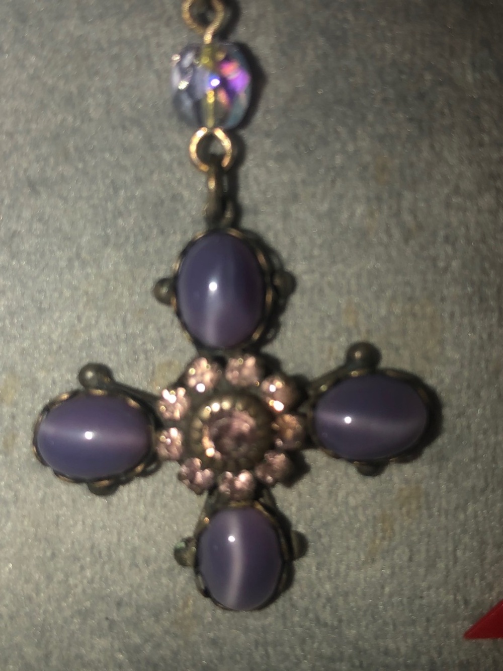 Kirk’sFolly Perple Cross Necklace